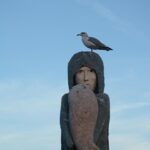 statue, póvoa de varzim, portugal, art